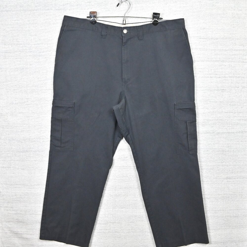Vintage Dickies Outdoor Relaxed Fit Big Pocket Black Workwear Cargo Pants 42x30